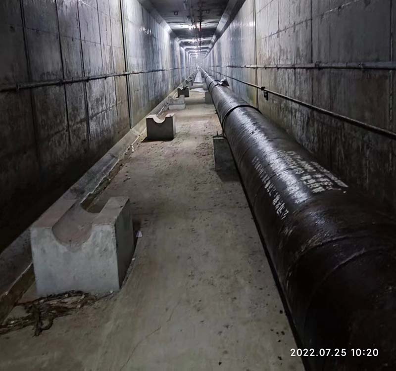 管廊市政給水內襯不銹鋼復合管道項目
